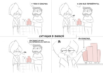 Situation in bathroom