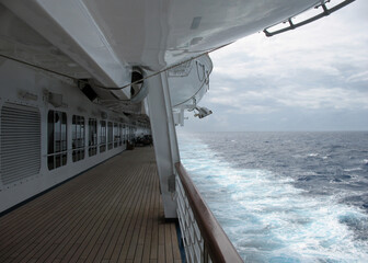 Cloudy weather during cruising happens sometimes