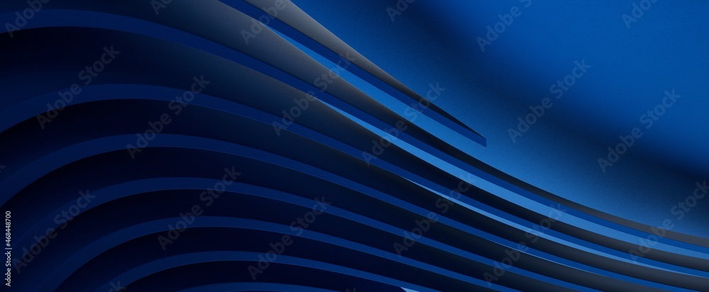 Poster blue line connection on abstract technology background.
