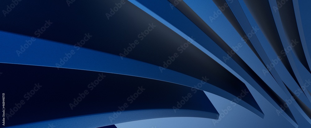 Poster blue line connection on abstract technology background.