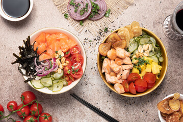 poke bowl traditional Hawaiian food