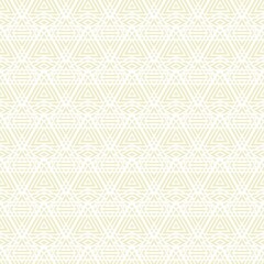 Cream and white background. Triangle pattern. Geometric simple image illustration. Seamless pattern. Triangle mosaic pattern vector background. Ethnic pattern.