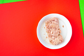 Cod liver seafood fish fat omega-3 meal snack on the table copy space food background 