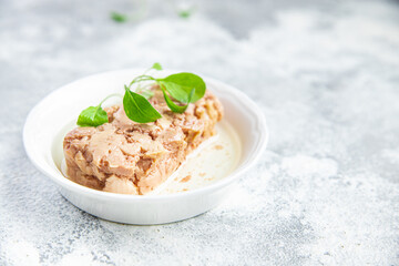 Cod liver seafood fish fat omega-3 meal snack on the table copy space food background 