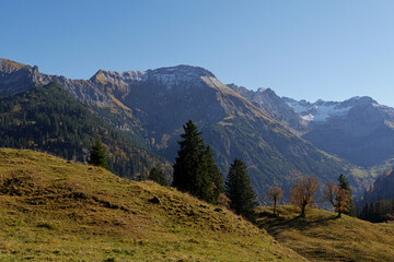Obraz premium Blick zum Glasfelder