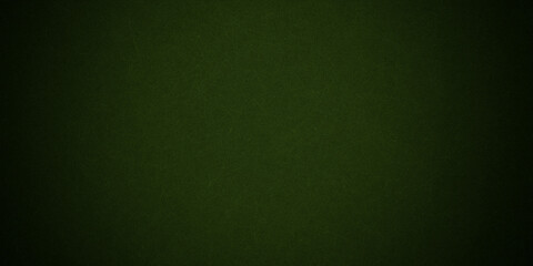 Fototapeta premium Green background with faint texture and bright center and vignette border, elegant luxury green color in old vintage layout 