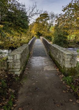 Autumn Colours In Roe Valley Country Park, Limavady, County Londonderry, Northern Ireland