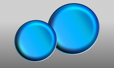 abstract glass spheres 