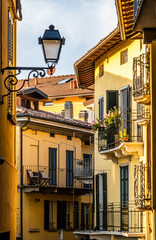 Fototapeta na wymiar old town of Bellagio in Italy