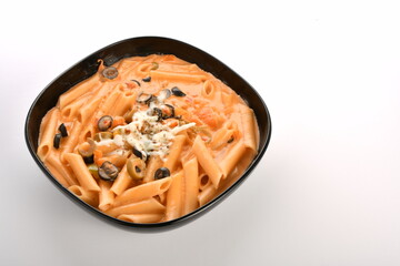 pasta isolated on white background
