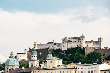 Salzburg city landscape