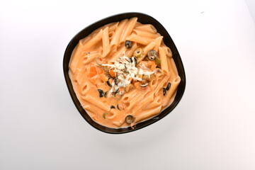 pasta isolated on white background
