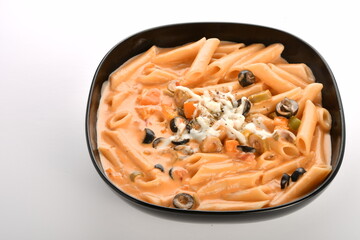 pasta isolated on white background
