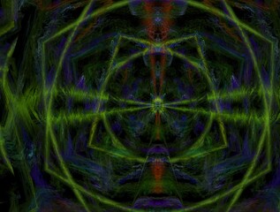 Imaginatory fractal abstract background Image