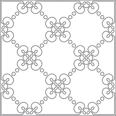 Repeating geometric tiles from striped elements.Modern geometric background with abstract shapes.Monochromatic Repeating Patterns.black and white striped pattern for design.