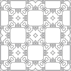 Repeating geometric tiles from striped elements.Modern geometric background with abstract shapes.Monochromatic Repeating Patterns.black and white striped pattern for design.