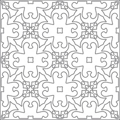 Obraz premium Repeating geometric tiles from striped elements.Modern geometric background with abstract shapes.Monochromatic Repeating Patterns.black and white striped pattern for design.