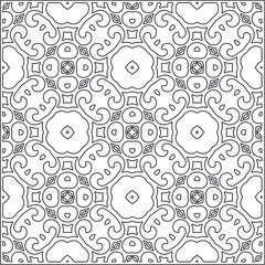 Repeating geometric tiles from striped elements.Modern geometric background with abstract shapes.Monochromatic Repeating Patterns.black and white striped pattern for design.