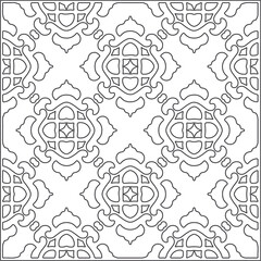 Repeating geometric tiles from striped elements.Modern geometric background with abstract shapes.Monochromatic Repeating Patterns.black and white striped pattern for design.
