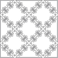 Repeating geometric tiles from striped elements.Modern geometric background with abstract shapes.Monochromatic Repeating Patterns.black and white striped pattern for design.