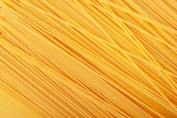 raw pasta spaghetti background. Natural traditional Italian food 