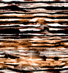 Seamless watercolor plaid pattern, textile print