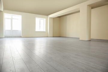 Obraz premium View of big empty office