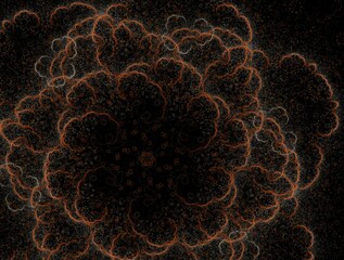 Imaginatory fractal abstract background Image
