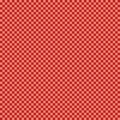 Checkerboard with very small squares. Fire brick and Salmon colors of checkerboard. Chessboard, checkerboard texture. Squares pattern. Background.