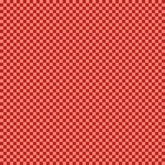 Checkerboard with very small squares. Fire brick and Salmon colors of checkerboard. Chessboard, checkerboard texture. Squares pattern. Background.