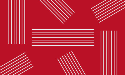 red background with random direction grid lines