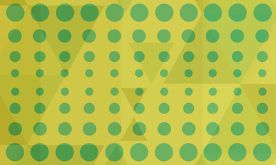 triangle geometric background with circle set