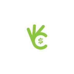 Obraz premium Cash OK Logo