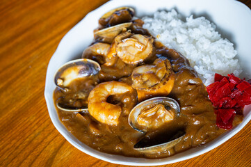 シーフードカレー