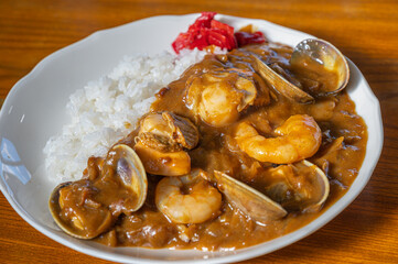 シーフードカレー