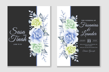 Elegant minimalist realistic peonies beautiful hand drawing watercolor invitation floral design