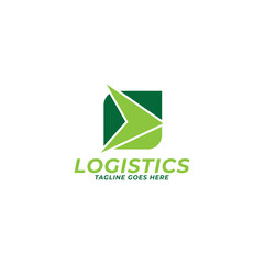 logistics logo icon vector template.