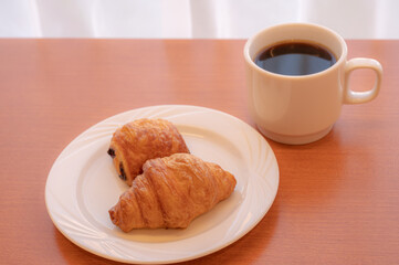 パンとコーヒー
