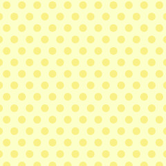 yellow cream polka dots seamless pattern retro stylish vintage background concept for fashion print