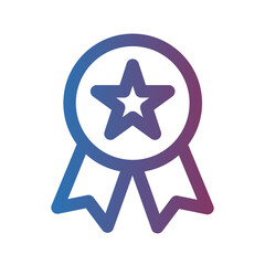 a set of gradient style e-commerce icons