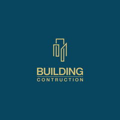 building vector logo design. logo template