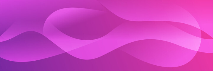 Modern colorful pink purple wide banner background. Abstract background for banner design. Web banner, texture, and header for website. Vector abstract graphic design pattern background template.