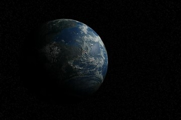 earth in space 