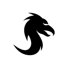 Dragon logo images illustration