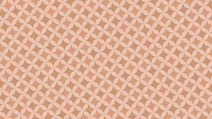 Fototapeta premium Circle and diamond abstract, Flower abstract