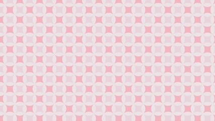 Circle and diamond abstract, Flower abstract