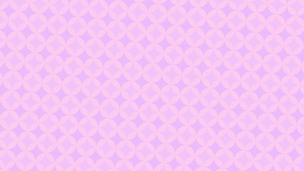 Circle and diamond abstract, Flower abstract