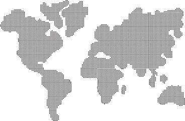 Fototapeta na wymiar Earth global world map abstract background vector illustration