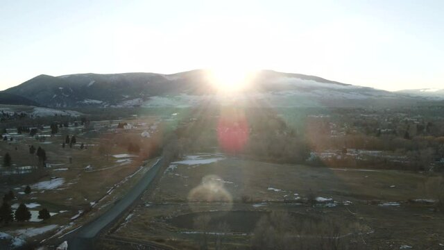 Majestic beauty of Livingston Absaroka mountains Montana