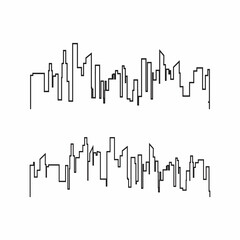 Obraz premium Set Real estate and home buildings logo icons template